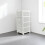 URBN Living (White) 4 Tier Shelf Plastic Storage Drawers Home Office Organiser Large Tower Rack Unit 7