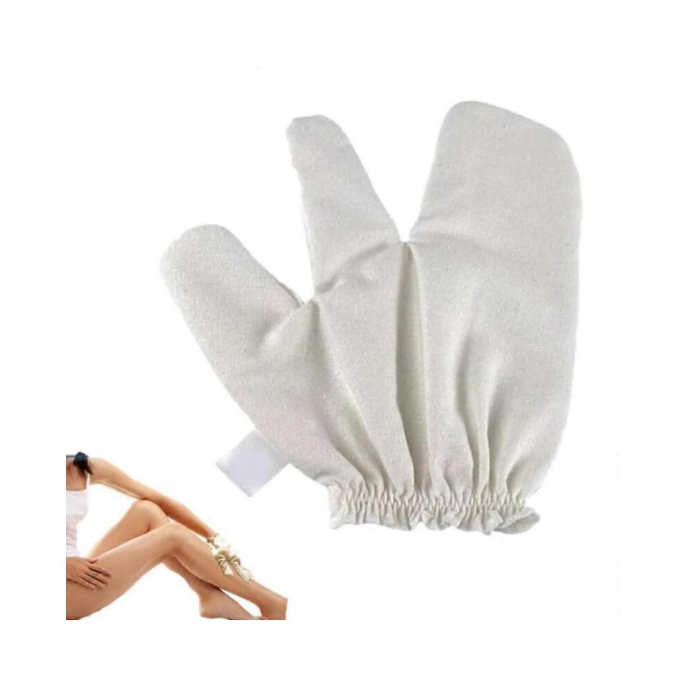 2025 Garshana Gloves Raw Silk Massage Gloves Ayurvedic Massage