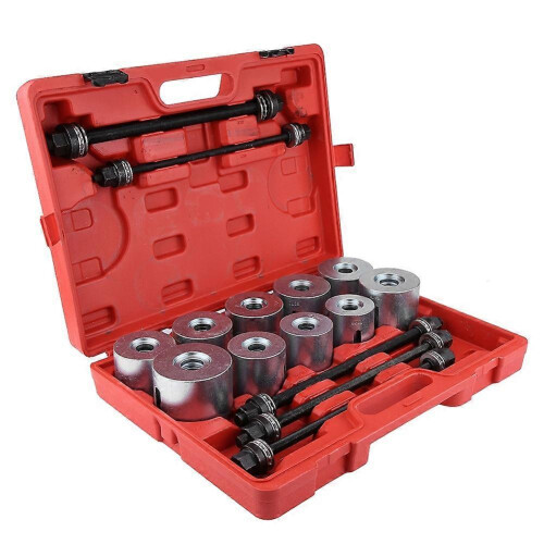 (As show, One size) Car Universal Bush Bearing Removal Insertion Tools Set Press Pull Sleeve Kit