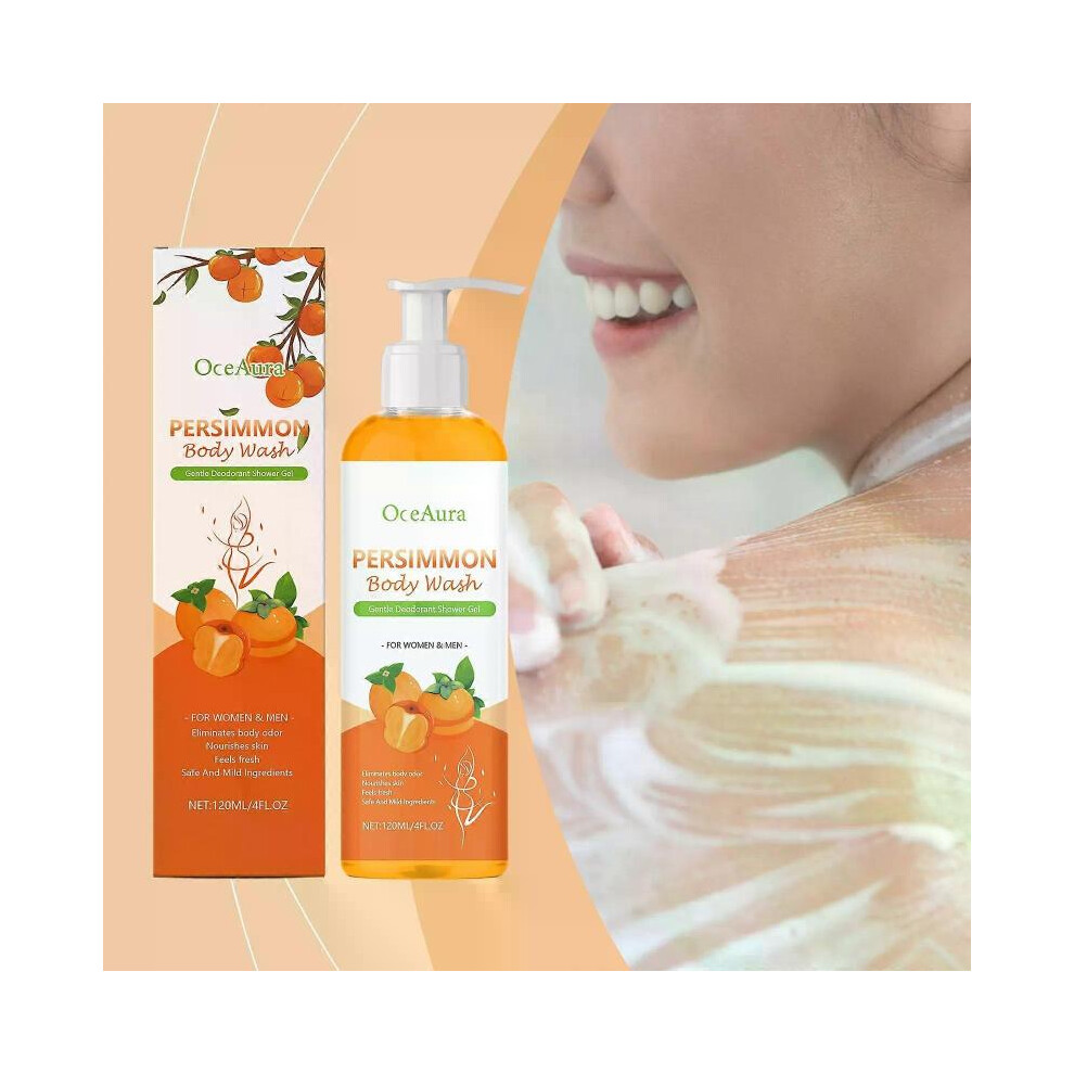 (2pcs) Persimmon Soap for Body Odor Control  Purifying Deodorizing Persimmon Body Wash for Eliminating Body Odor  Underarms, Intimate Inner Thigh, Bikini Are