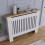 Home Discount (Medium) Arlington Radiator Cover Heating Cabinet White Oak 6