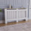 Home Discount (Large) Arlington Radiator Cover Heating Cabinet White Oak 1