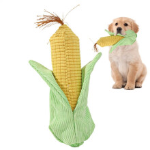 Squeaky Dog Toys Interactive Teething Corn For Pets Colorful Plush Pet Teething Toy For Oral Hygiene Boredom Relief For Dogs And