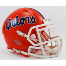 Casco unisex Riddell NCAA Florida Gators Speed Mini para adultos, Florida Gators, 7.5 pulgadas x 6.5 pulgadas (EE. UU.)