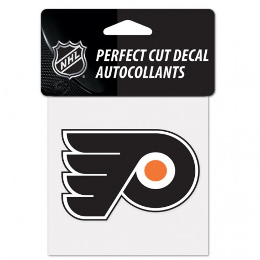 Philadelphia Flyers Decal 4X4 Perfect Cut Color 032085218766