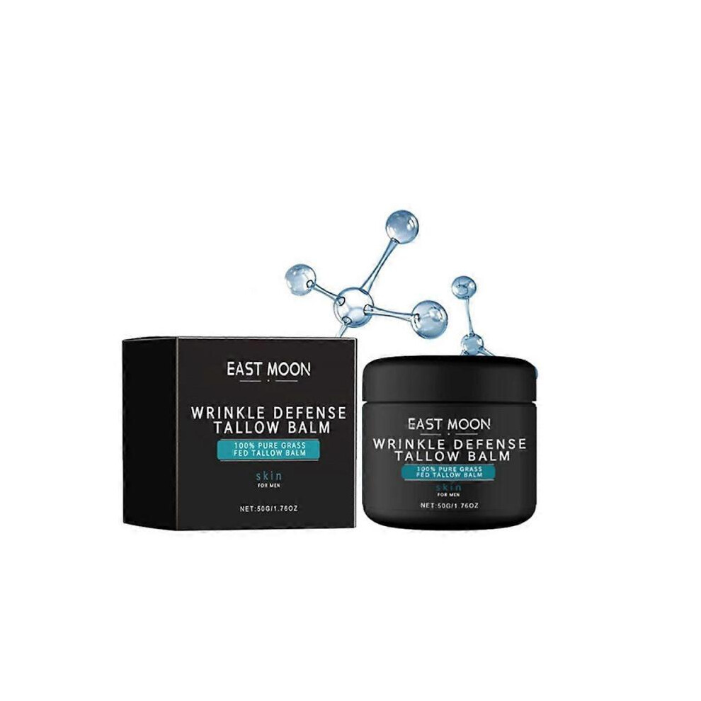 (facial cream 50g) Forge Wrinkle Defense Tallow Balm, Forge Face Wash, Forge Anti-Wrinkle Serum