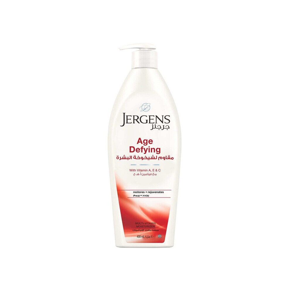 Jergens Age Defying Multi-Vitamin Moisturizer Body Lotion For Women - 400ml