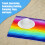 The Magic Toy Shop GEEZY Microfibre Beach Towel Rainbow Design Quick Dry Summer Pool Travel Absorbent 2