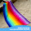 The Magic Toy Shop GEEZY Microfibre Beach Towel Rainbow Design Quick Dry Summer Pool Travel Absorbent 6