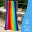 The Magic Toy Shop GEEZY Microfibre Beach Towel Rainbow Design Quick Dry Summer Pool Travel Absorbent 7
