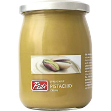 Pisti Sicilian Pistachio Cream Spread - 600g (Pack of 2) | Authentic Italian Pistachio Spread with 45% Pistachios – Gluten-Free, Palm Oil-Free