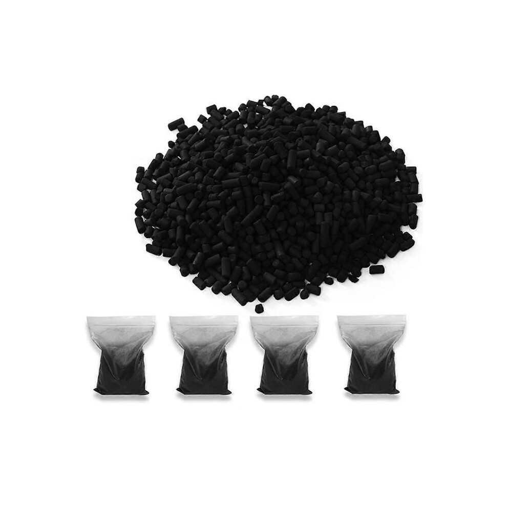 4pcs Activated Charcoal Refills for Kitchen Composter Odor Absorbing for FoodCycler Refills with Sm
