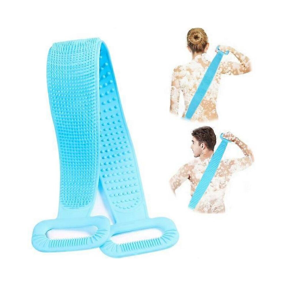 Extra-long back scrub Silicone back scrub belt Back exfoliator Back scrub