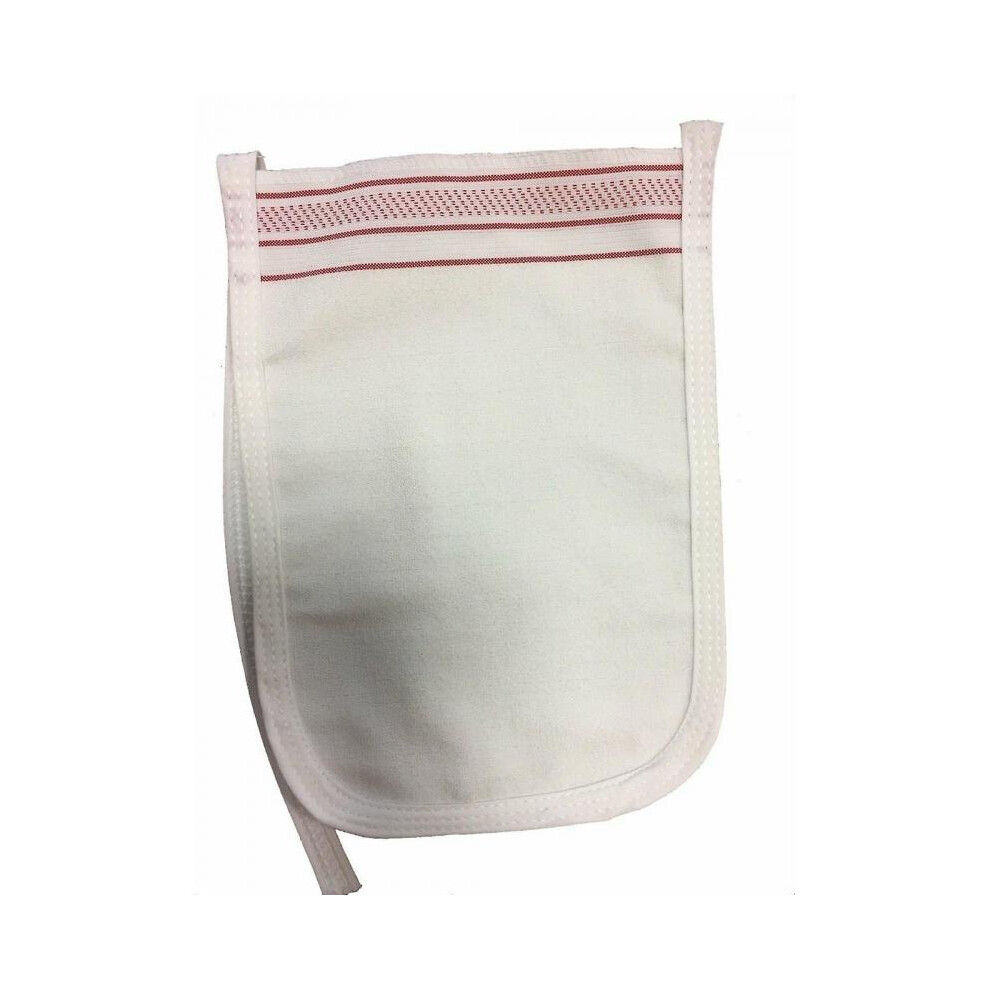 Kelebek Kese Turkish Hammam Bath Glove Skin Exfoliating Glove Spa Keses Mitt White