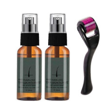 2pcs Beard Oil Growth Kit Shaper Roller Activator Serum Balm & Comb  Gifts
