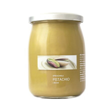 Pisti Sicilian Pistachio Cream Spread - 600g | Authentic Italian Pistachio Spread with 45% Pistachios – Gluten-Free, Palm Oil-Free