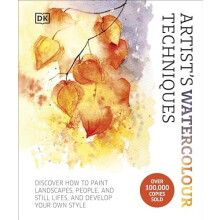 Artists Watercolour Techniques by DK Hardcover Book