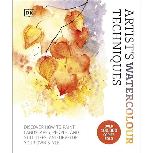 Artists Watercolour Techniques by DK Hardcover Book
