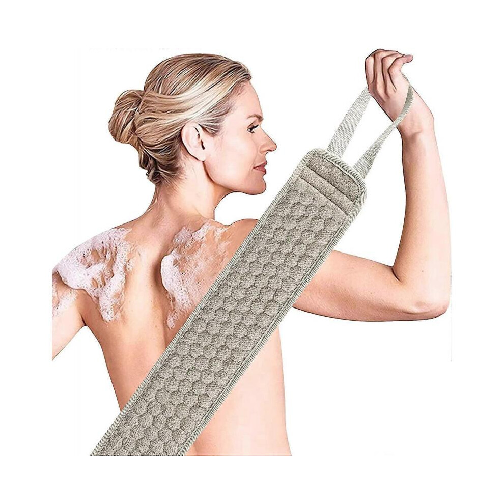 Exfoliating Back Scrubber Sponge Pad Set for Shower, Bath Shower Scrubber