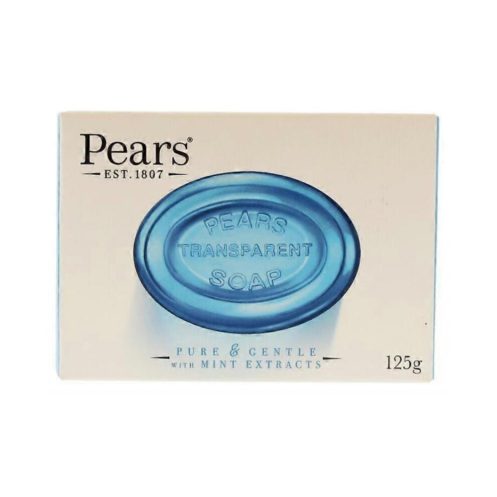 Pears Transparent Soap with Mint Extracts 125g