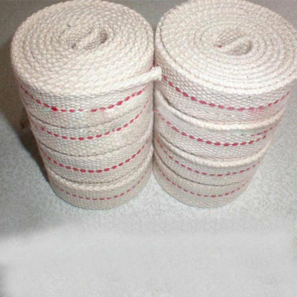 1roll Flat Cotton Paraffin Oil Lamp Lantern 20 Mm For Kerosene Burner