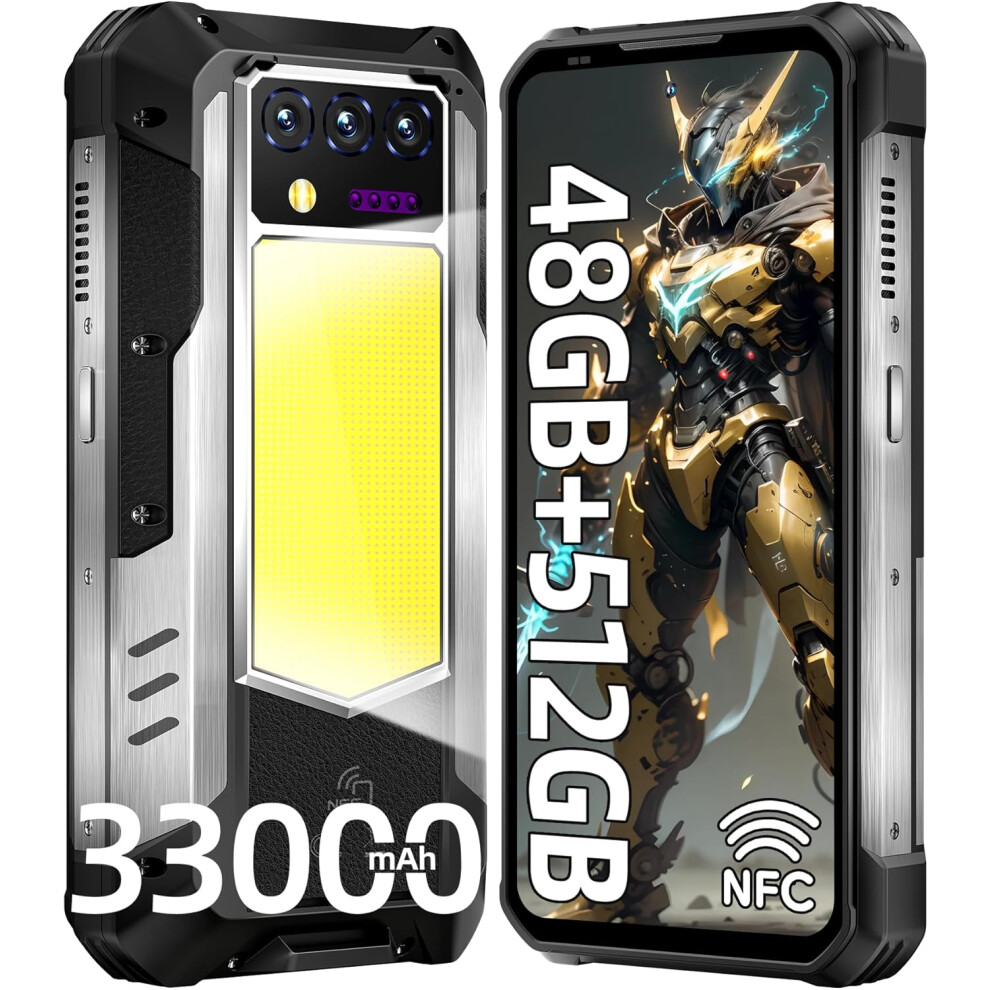 Oukitel Wp100 Titan Rugged Smartphone With Projector 33000Mah 48Gb+512Gb 6942961580143