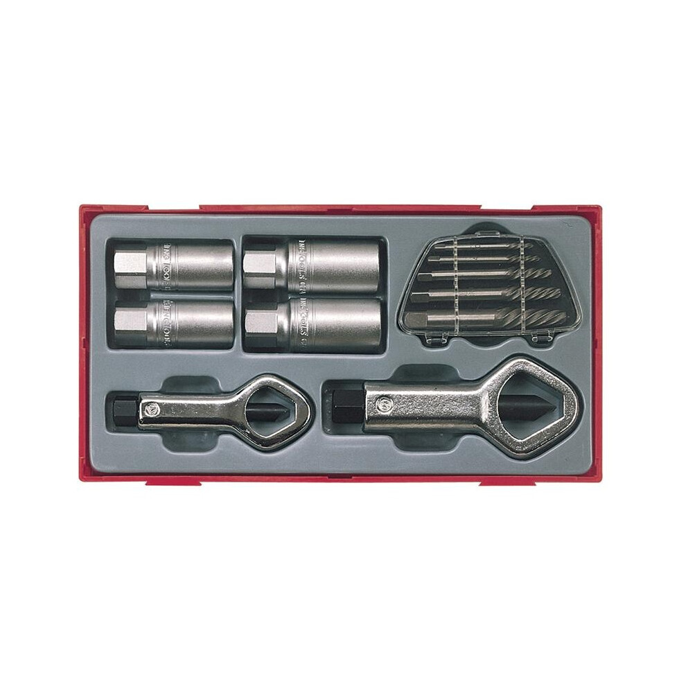 Teng Ttsn11 Stud & Nut Remover Set, 11 Piece