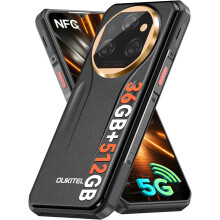 (Black) OUKITEL WP39 Pro 5G Unbreakable Mobile Phone 36GB+ 512GB