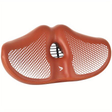 (Brown, One-size) Extra-Large Mountain Bike Seat Cushion - Waterproof, Thick Sponge, Durable, Black with Orange Design, Perfect for Road and Folding Bike