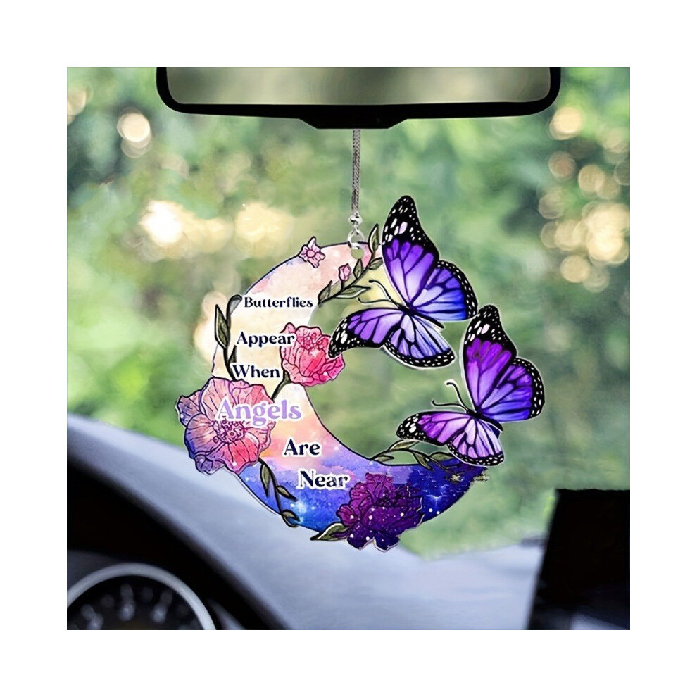 (55)Charmant objet déco voiture acrylique 2D pour style maison et sac à dos personnalisé