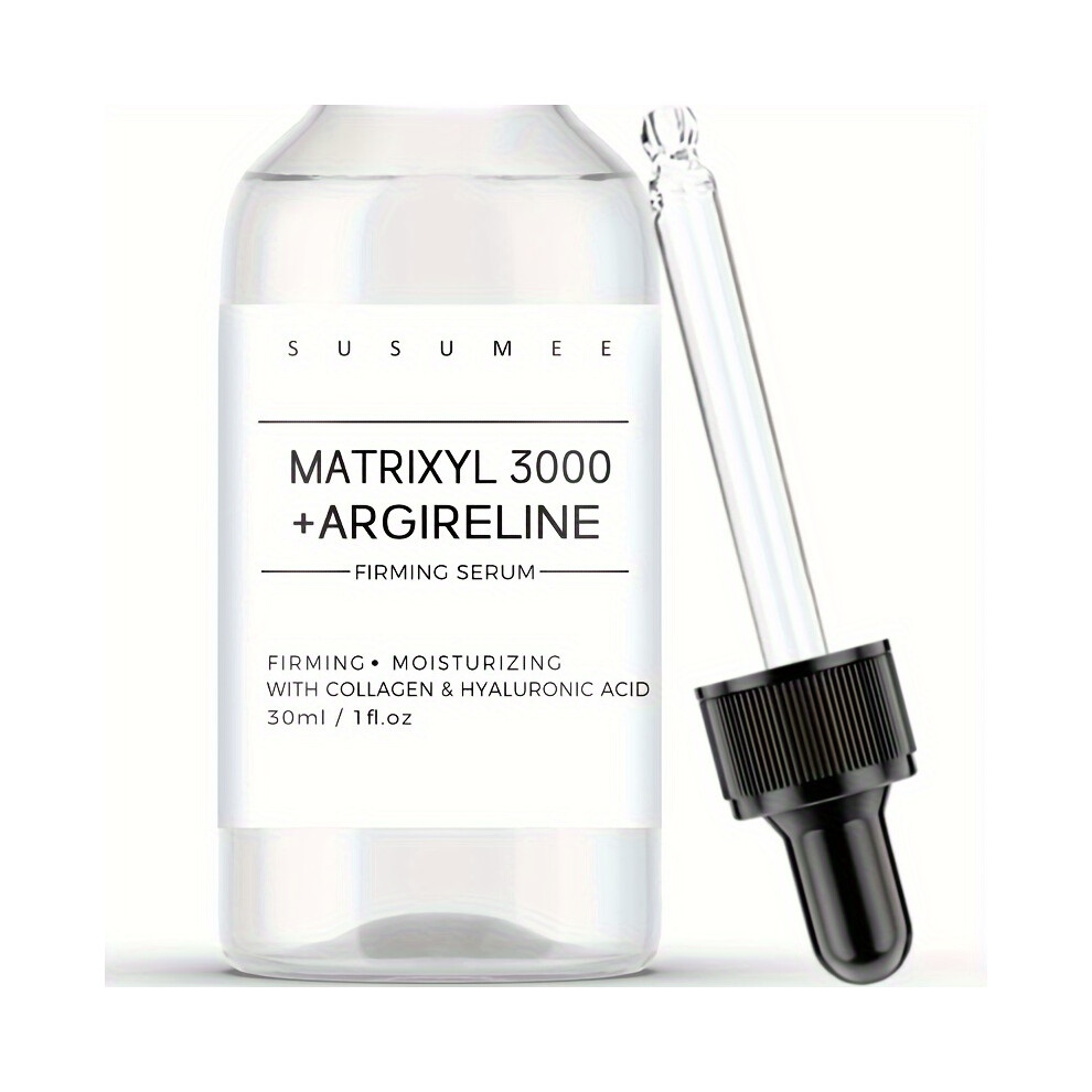 (30ml) SUSUMEE Matrixyl 3000   Argireline Firming Serum, with Collagen, Hyaluronic Acid & Peptides -Firming & Moisturizing, Alcohol-Free, 30ml/1fl.oz