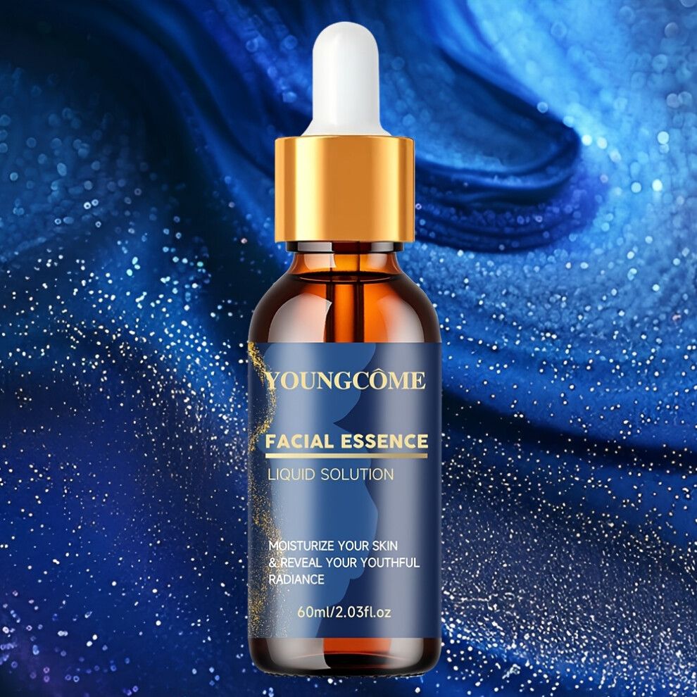 Yetp Star (60Ml) Unisex Facial Essence, Hypoallergenic Liquid Solution, Moisturizing & Firming, With Hyaluronic Acid, Retinol, Collagen, Vitamin C Glycerin, Alo
