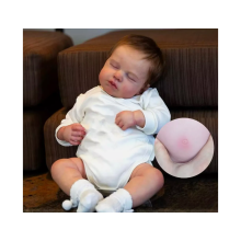 20 Pollici Loulou Reborn Baby Doll Boy and Girl Full Body Silicone Vinyl