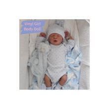 (Bambola Per Body Vinile) 43 Cm Rorti Bambola Baby Silicone Tessuto In Vinile Bambola Preemie Già Finita La Pelle Dipinta 3d