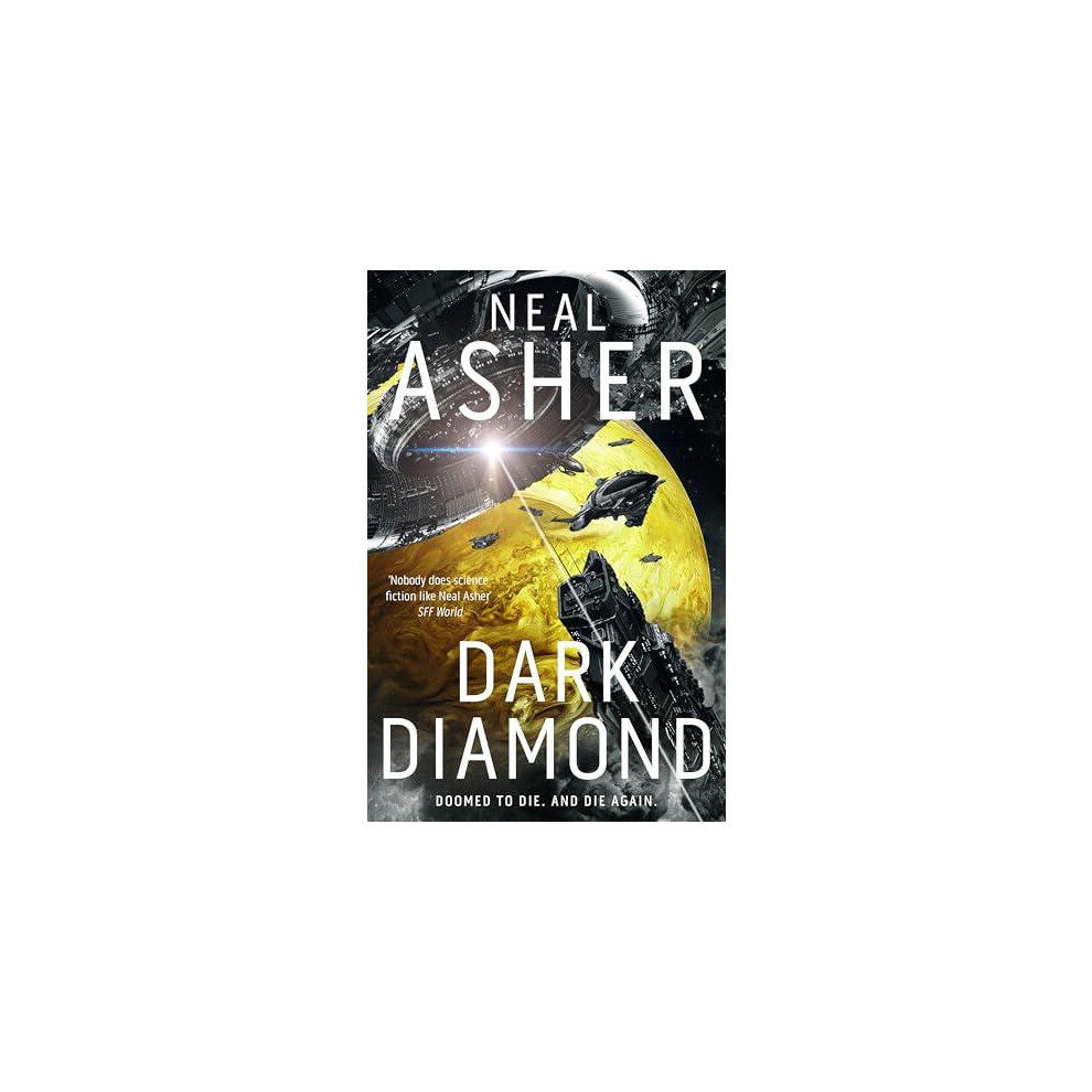 Riachristiecollections Diamond By Neal Asher Hardcover Book Dark