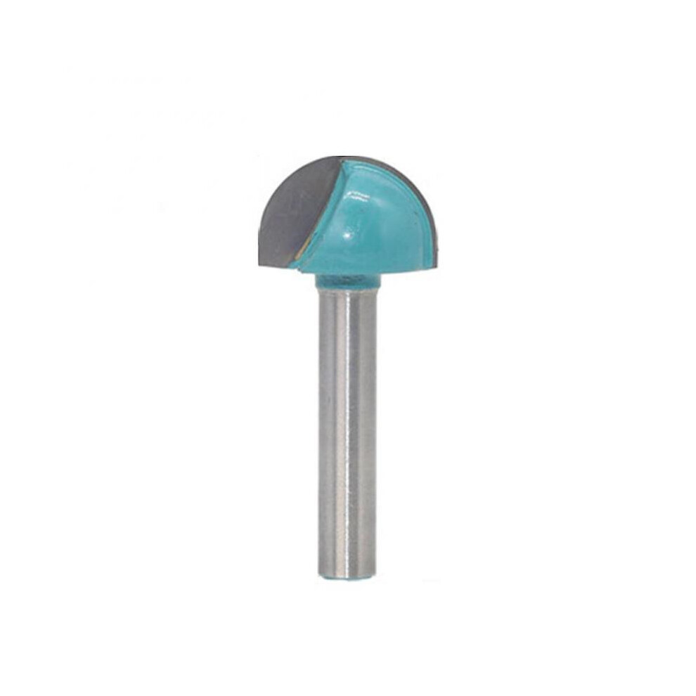 (6mmx18mm) Milling Cutter Core Box Router Bit Round Bottom Round Head Woodworking Engraving Semicircular Cutter