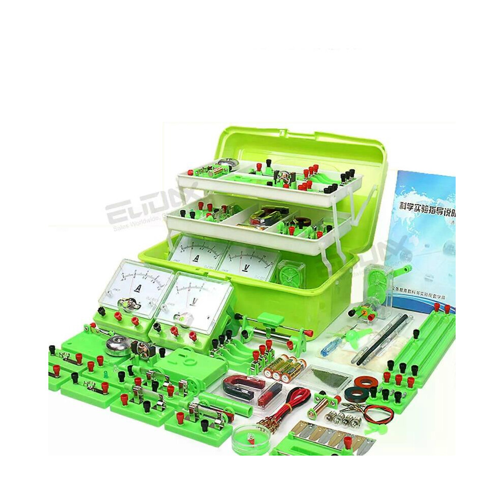 Electricity and magnetism experiment kits for physics laboratories - Educational toy for middle and high school students