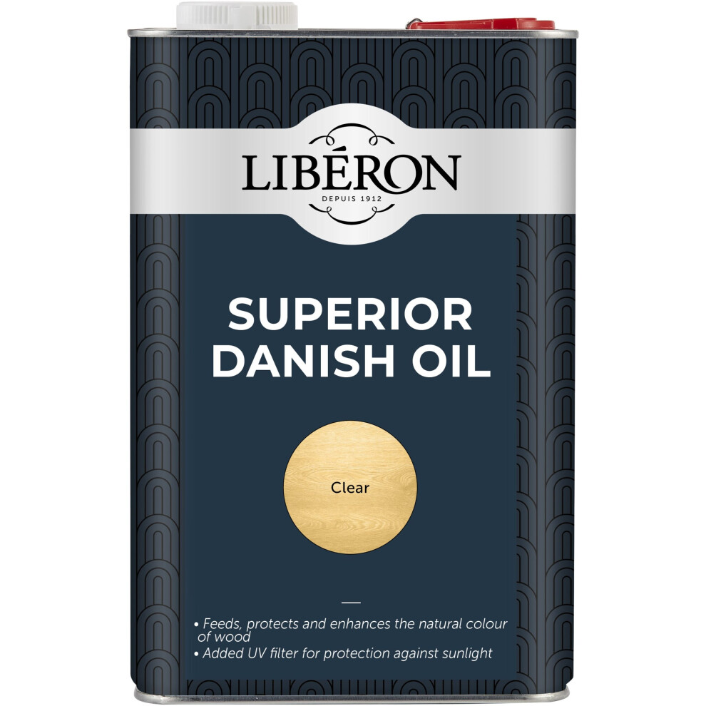 Liberon 014644 Superior Danish Oil 5 Litre