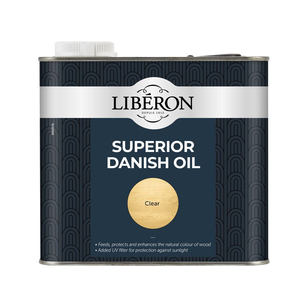 Liberon 039231 Superior Danish Oil 2.5 Litre