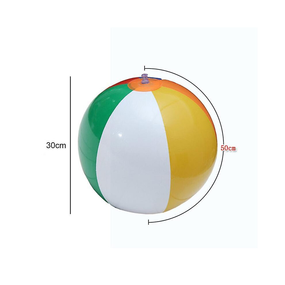 30cm2021 Summer Inflatable Beach ball Summer Outdoor Pool Play Ball Swimming Toy Water Game Sports Water Bouncing Ball T