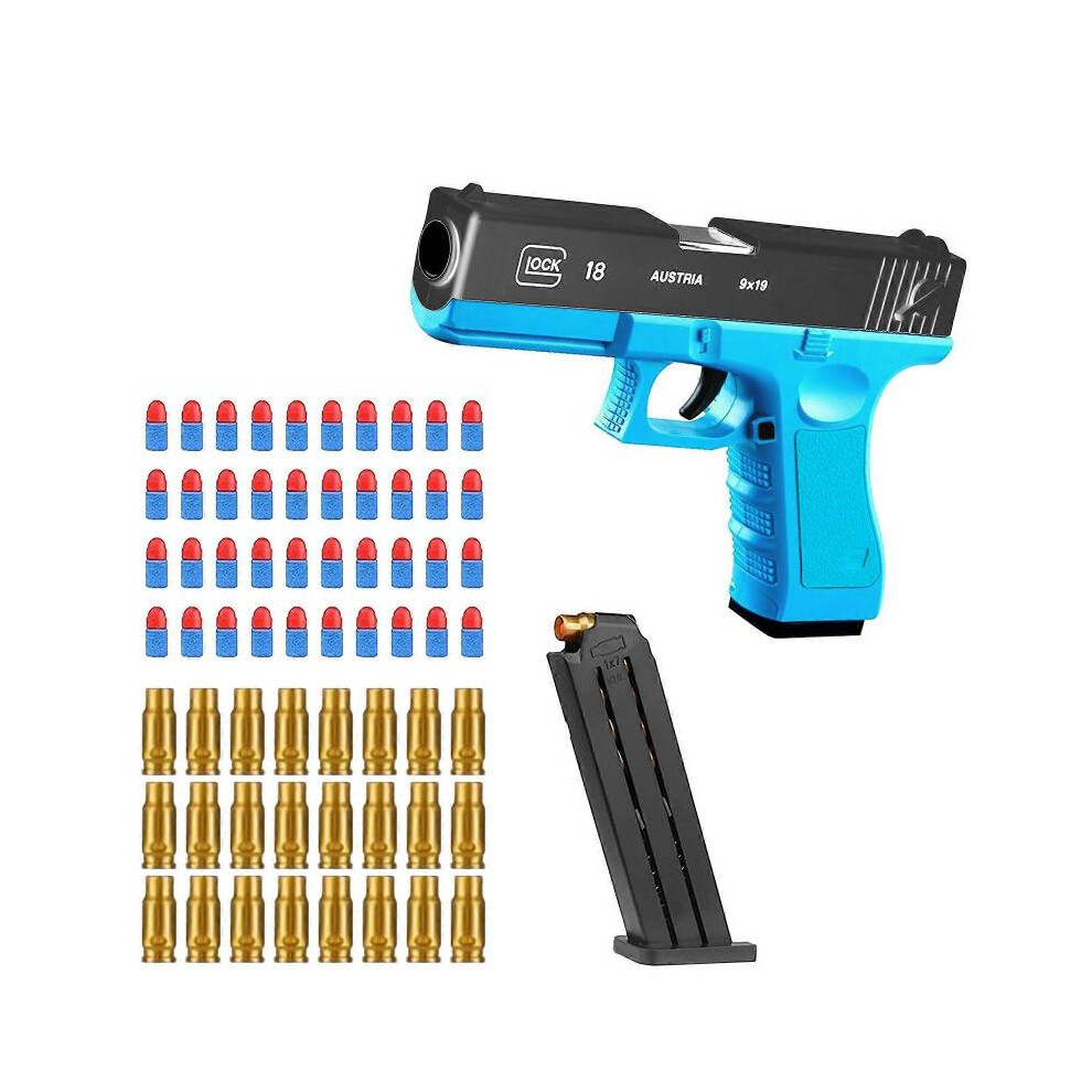 (With More Bullets3) Toy Guns Ball Blaster With Soft Bullets Toys Foam Blaster Shooting Games Education Toy Model For 6,7,8,9,14+ Kids