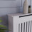 Vida Designs (Large) Chelsea Radiator Heater Cover Slatted White 4