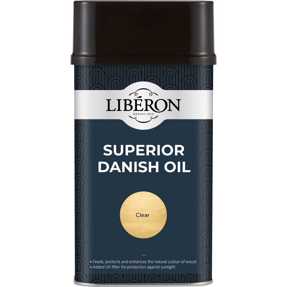 Liberon 014643 Superior Danish Oil 1 Litre