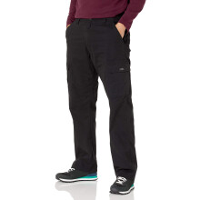 Wrangler Authentics Heren Relaxed Fit Stretch Cargo Broek Zwart 36B x 30L