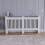 Vida Designs (Extra Large) Chelsea Radiator Heater Cover Slatted White 3