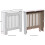 Vida Designs (Small) Chelsea Radiator Heater Cover Slatted White 7