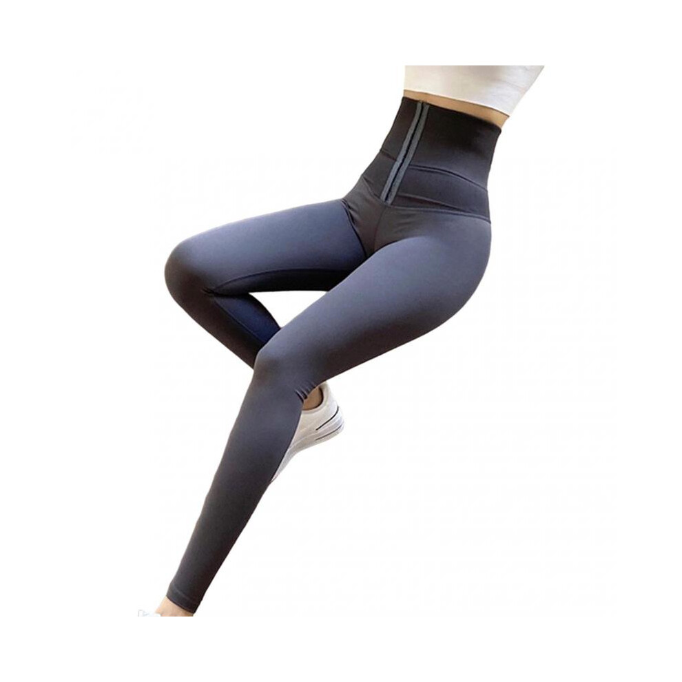 Women High-Waist Yoga Pants Leggings Breathable Slims Fit Sports Elastic Female