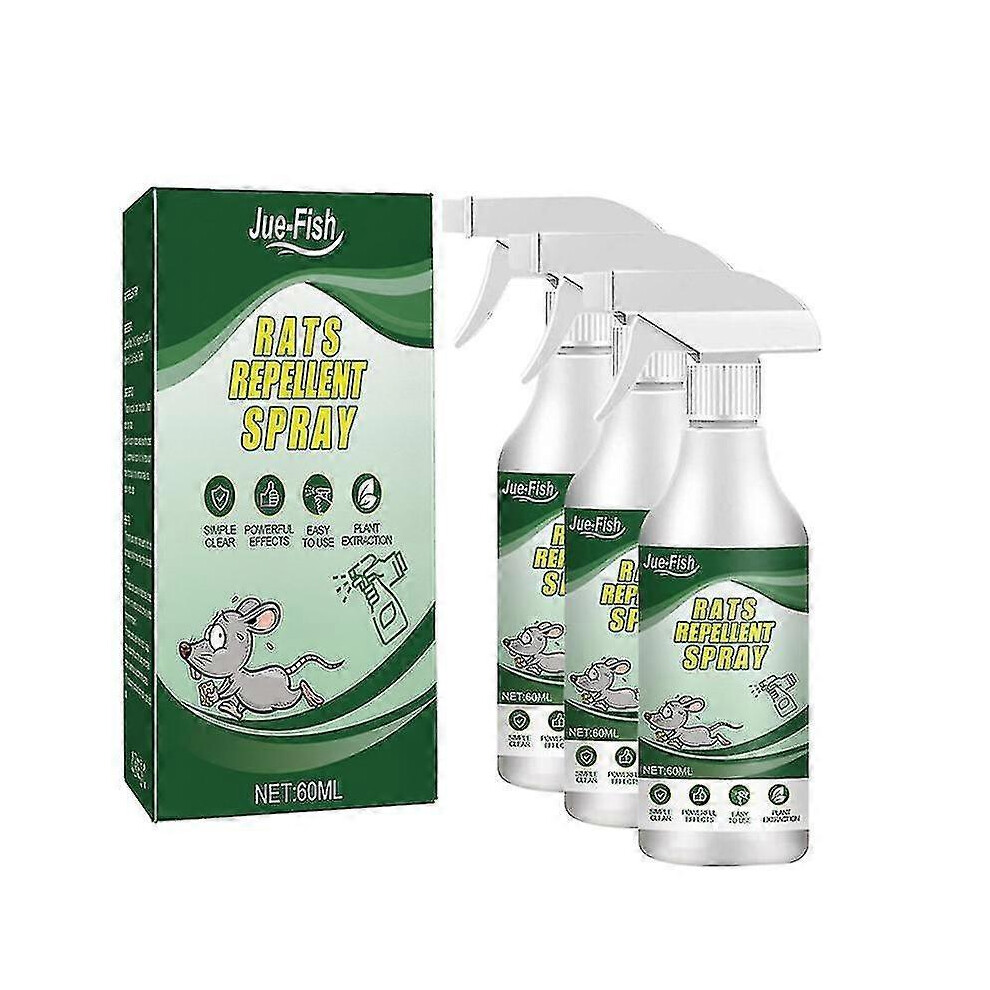 (3PCS) 1-3pcs Peppermint Repellent Mice Repeller Mouse Repellent Spray Armor Rodent Shield Trigger Sprayer Household Accessorie