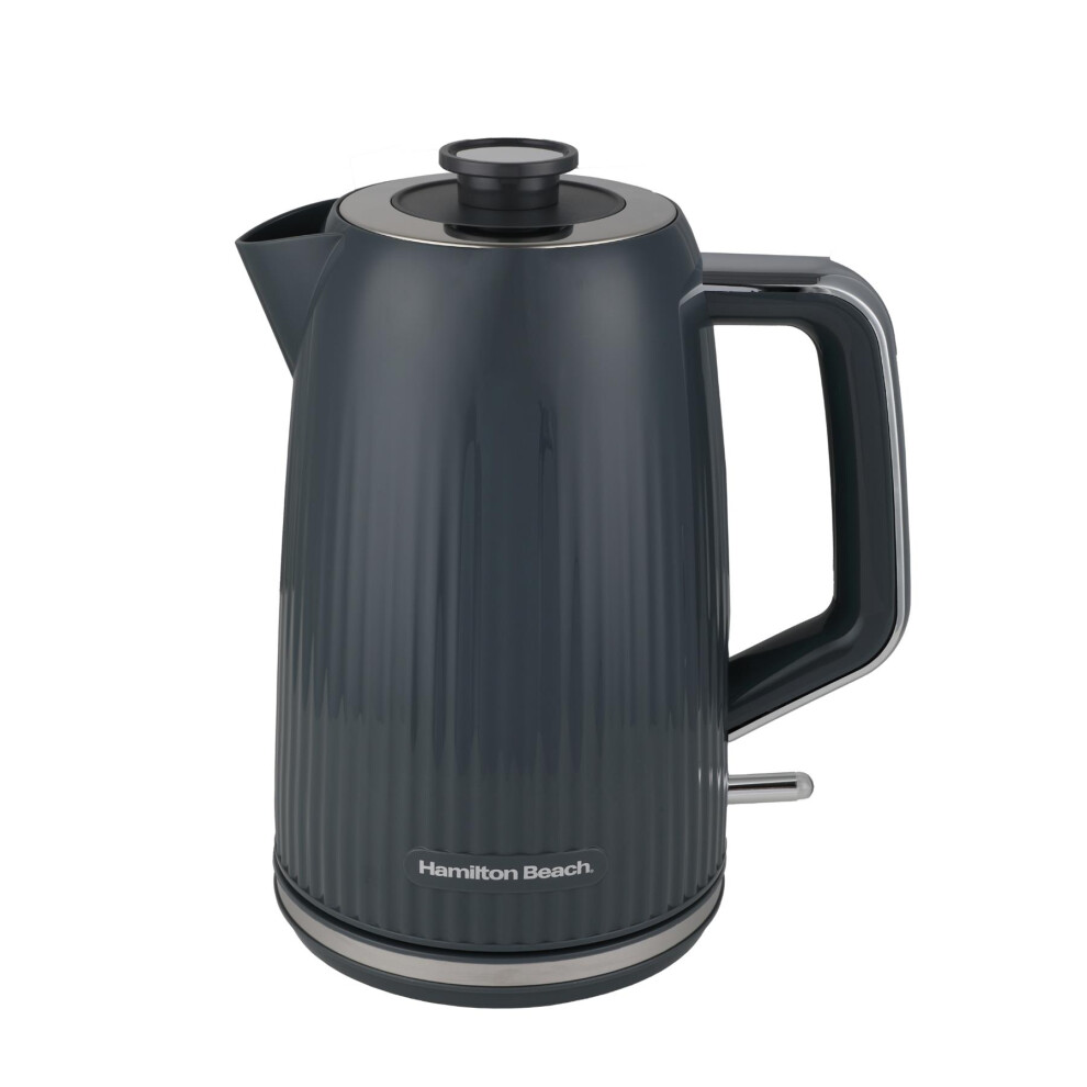 Hamilton Beach, Miami Electric Kettle, 1.7L, Charcoal Grey, HB3023CH