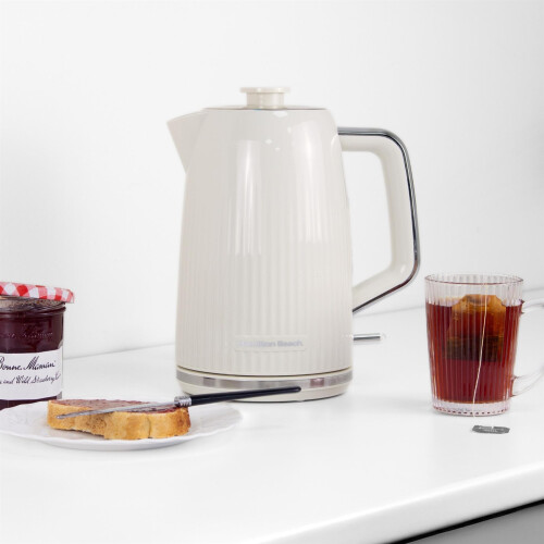 Hamilton Beach Hamilton Beach, Miami Electric Kettle, 1.7L, Sand, HB3023S 1